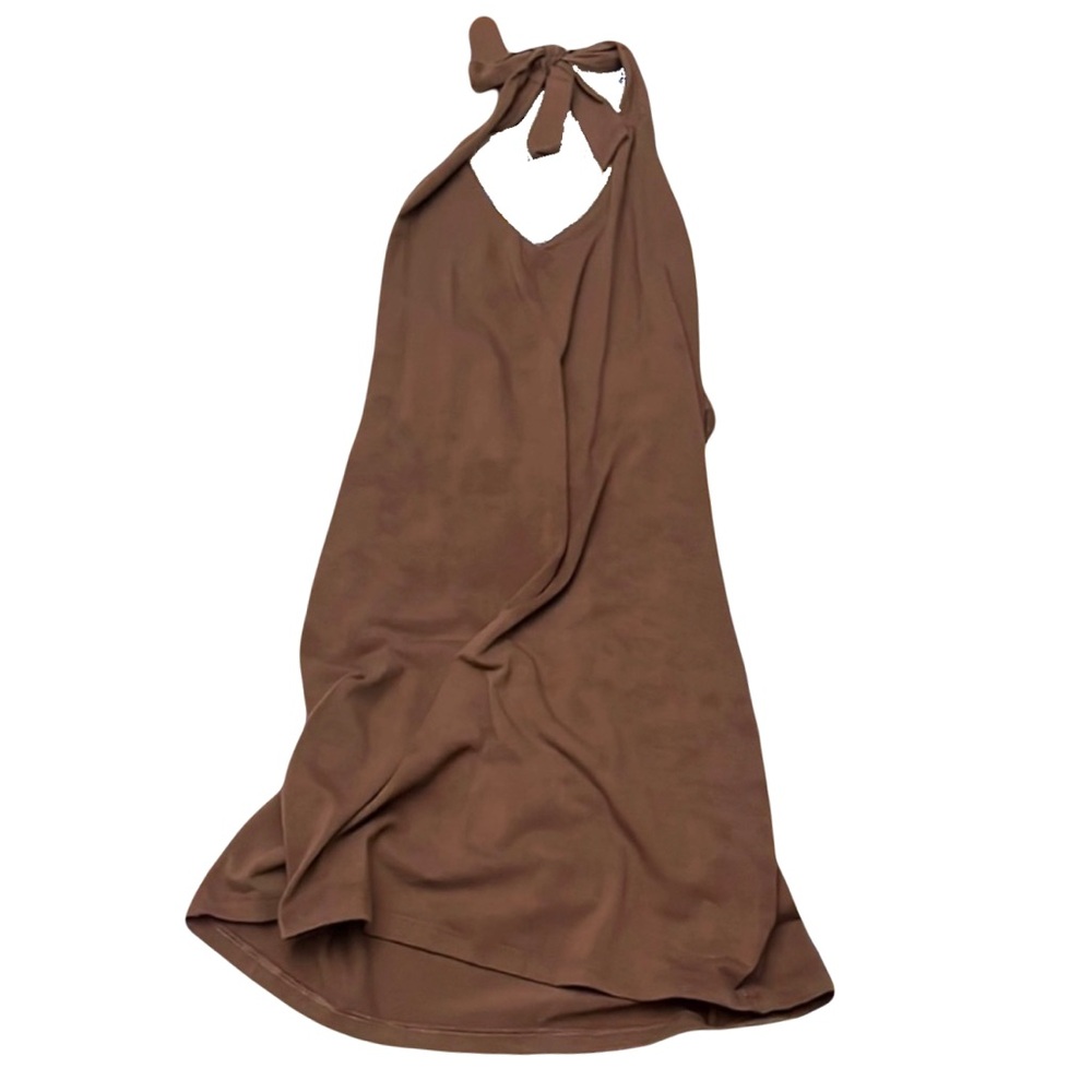 Skin Tight Brown Dress